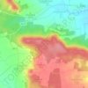 Horn topographic map, elevation, terrain