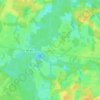 Lagoinha topographic map, elevation, terrain