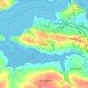 Pennar topographic map, elevation, terrain