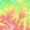 Hobras topographic map, elevation, terrain