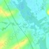 Courlanges topographic map, elevation, terrain