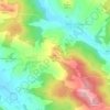 Am Berg topographic map, elevation, terrain