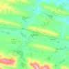 Joubertina topographic map, elevation, terrain