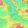 Nocken topographic map, elevation, terrain