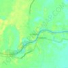 La Victoria topographic map, elevation, terrain