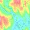 Hotchkissville topographic map, elevation, terrain