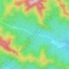 El Gallinato topographic map, elevation, terrain