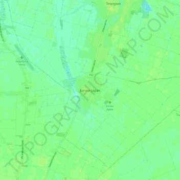 Backi Jarak topographic map, elevation, terrain