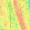 Skokie Junction topographic map, elevation, terrain