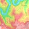 Hillersland topographic map, elevation, terrain