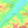Puchhausen topographic map, elevation, terrain