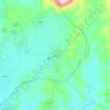 Termanin topographic map, elevation, terrain