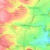 Gauderndorf topographic map, elevation, terrain