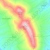 Serra do Moradal topographic map, elevation, terrain