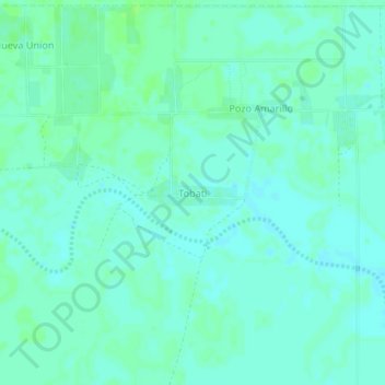 Tobati topographic map, elevation, terrain