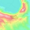 Mirador de Crystal Shalala topographic map, elevation, terrain