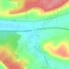 Maussane topographic map, elevation, terrain