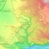 Uttewalde topographic map, elevation, terrain