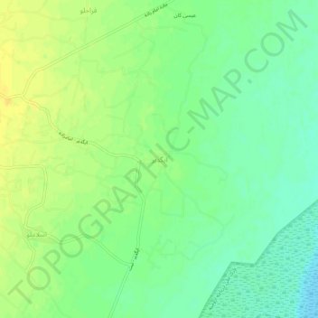 Igdir topographic map, elevation, terrain