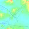 Dheerpura topographic map, elevation, terrain