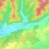 Schneegattern topographic map, elevation, terrain