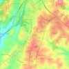 Alto Vista topographic map, elevation, terrain