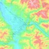 Missoula topographic map, elevation, terrain