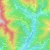 Levaggi topographic map, elevation, terrain
