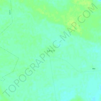 孟家屯村 topographic map, elevation, terrain