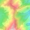 Source d'Acques Suprane topographic map, elevation, terrain