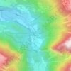 Habichen topographic map, elevation, terrain