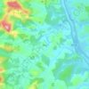Tijuca topographic map, elevation, terrain