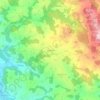 Sichersdorf topographic map, elevation, terrain