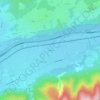 Liesfeld topographic map, elevation, terrain