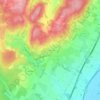 Les Ravières topographic map, elevation, terrain