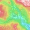 Groven topographic map, elevation, terrain