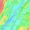 Sellebakk topographic map, elevation, terrain
