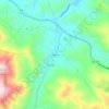 Cranberry topographic map, elevation, terrain