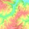 Чилеево topographic map, elevation, terrain