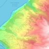 Ribeira da Vaca topographic map, elevation, terrain