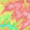 Surister topographic map, elevation, terrain