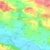Véret topographic map, elevation, terrain