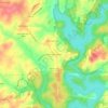 Deer Park Ridge topographic map, elevation, terrain