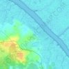 Chambion topographic map, elevation, terrain