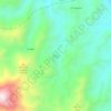 Frias topographic map, elevation, terrain