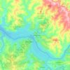 Encarnación topographic map, elevation, terrain