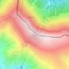 Stara planina topographic map, elevation, terrain