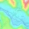 Moccopata topographic map, elevation, terrain