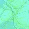 Gatbuca topographic map, elevation, terrain