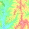 Rendufas da Mata topographic map, elevation, terrain